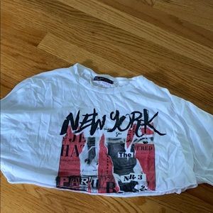 Hot crop top short sleeve